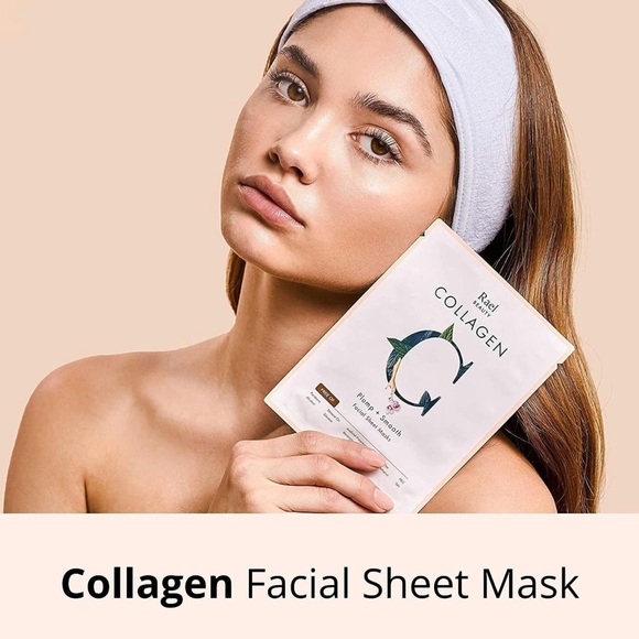 Sale: Bundle 3 for $10 - Rael Beauty Collagen Face Mask - Picture 1 of 10